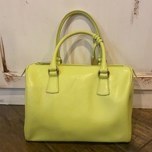 Lime green authentic Furla bag